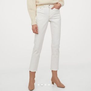 H&M Straight High Ankle Jeans